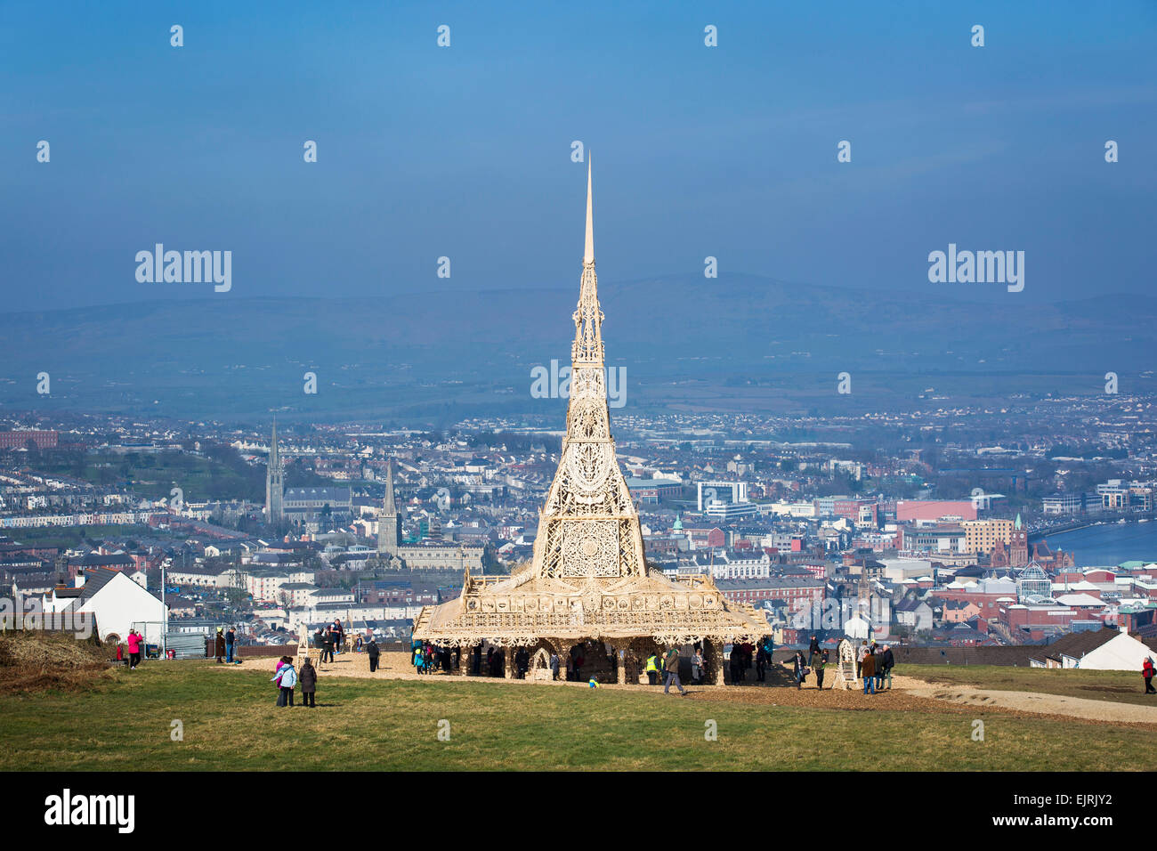 David Best Temple in Derry / Londonderry 2015 Stock Photo