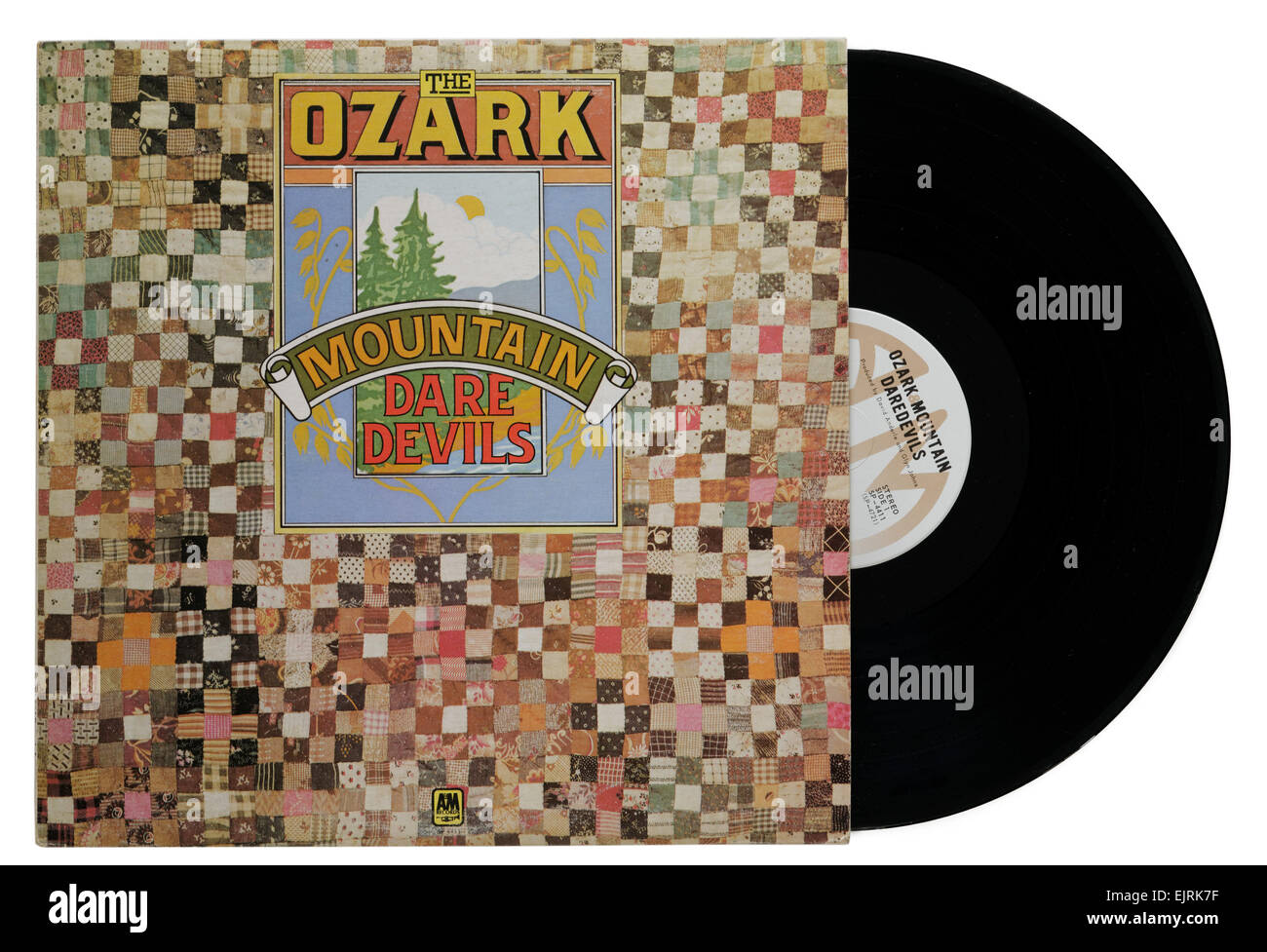 Ozark Mountain Daredevils album Stock Photo