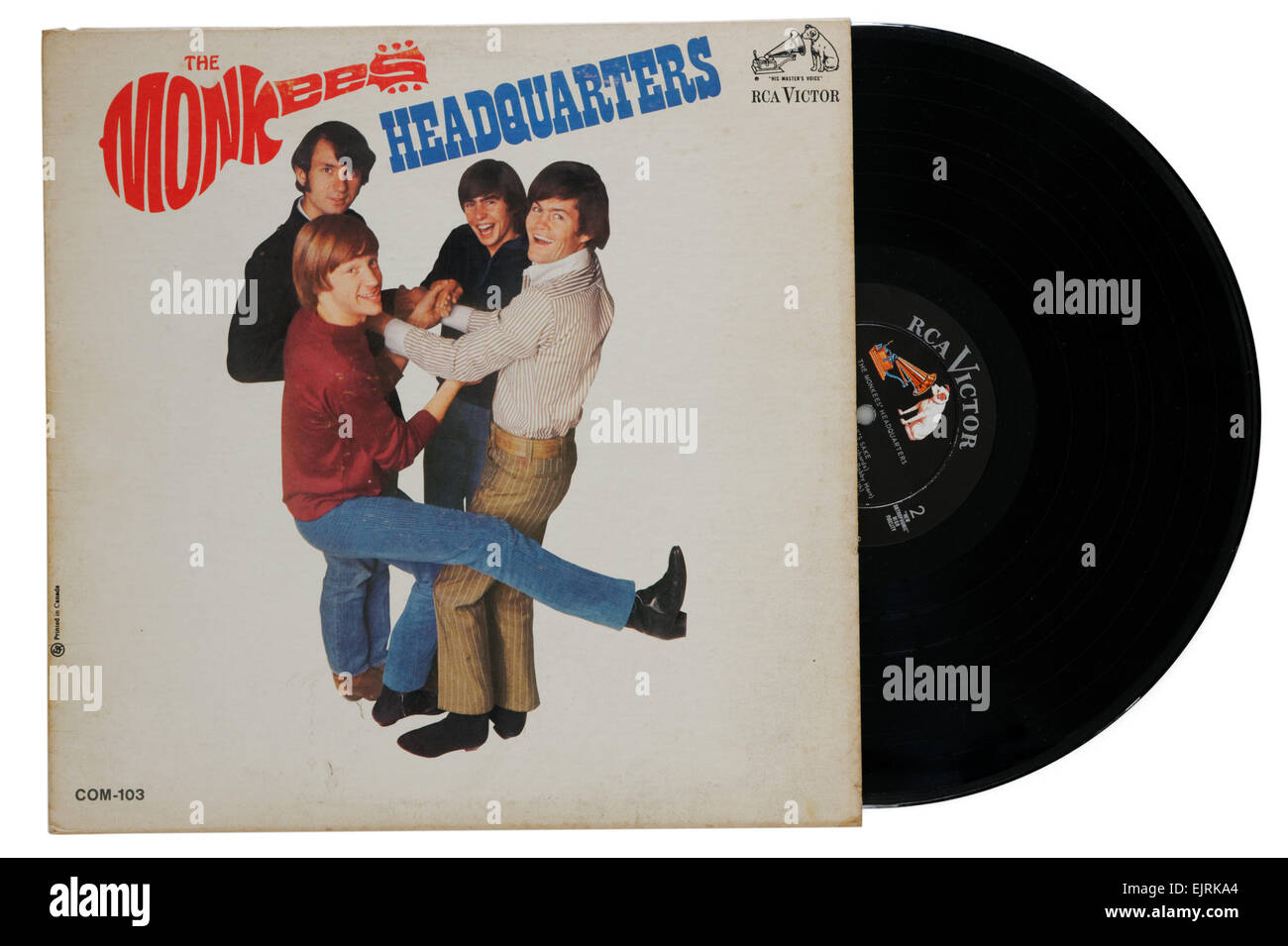 Monkees album Headquarters Stock Photo - Alamy