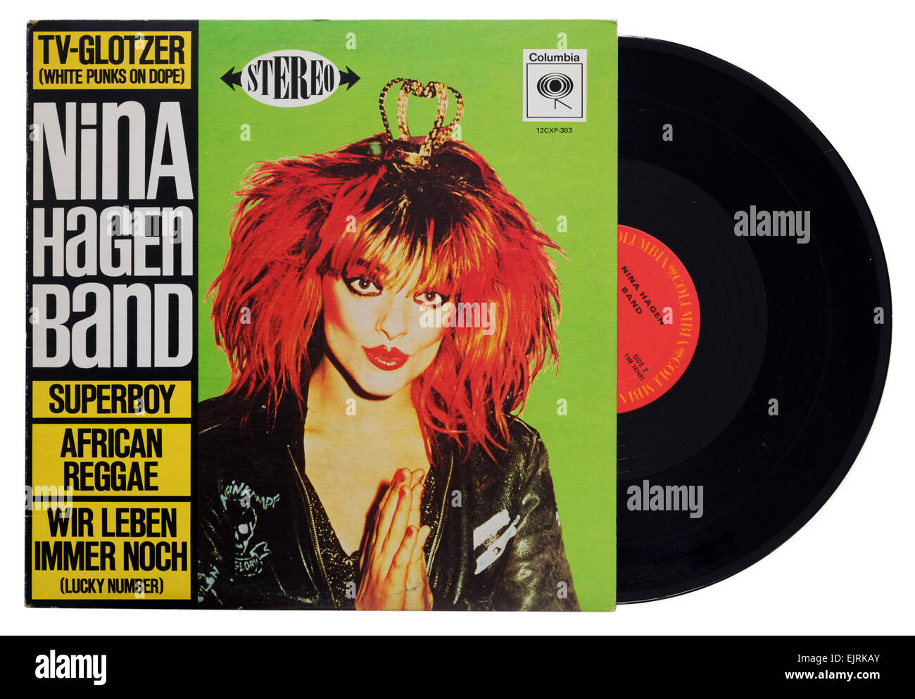 Nina Hagen album Nina Hagen Band Stock Photo