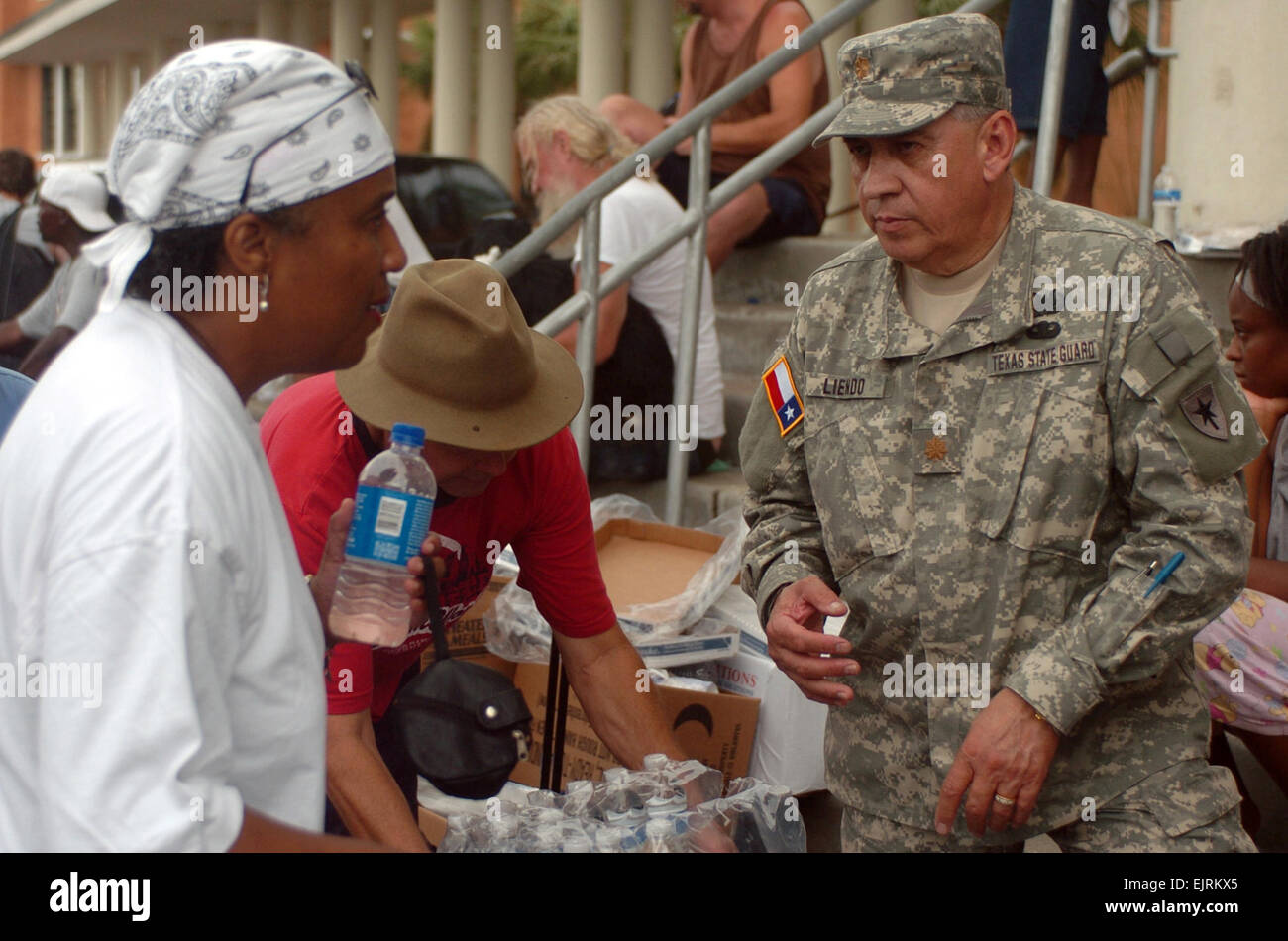 Maj. Liendo Alvaro, a Laredo, Texas native with the Texas State Guard