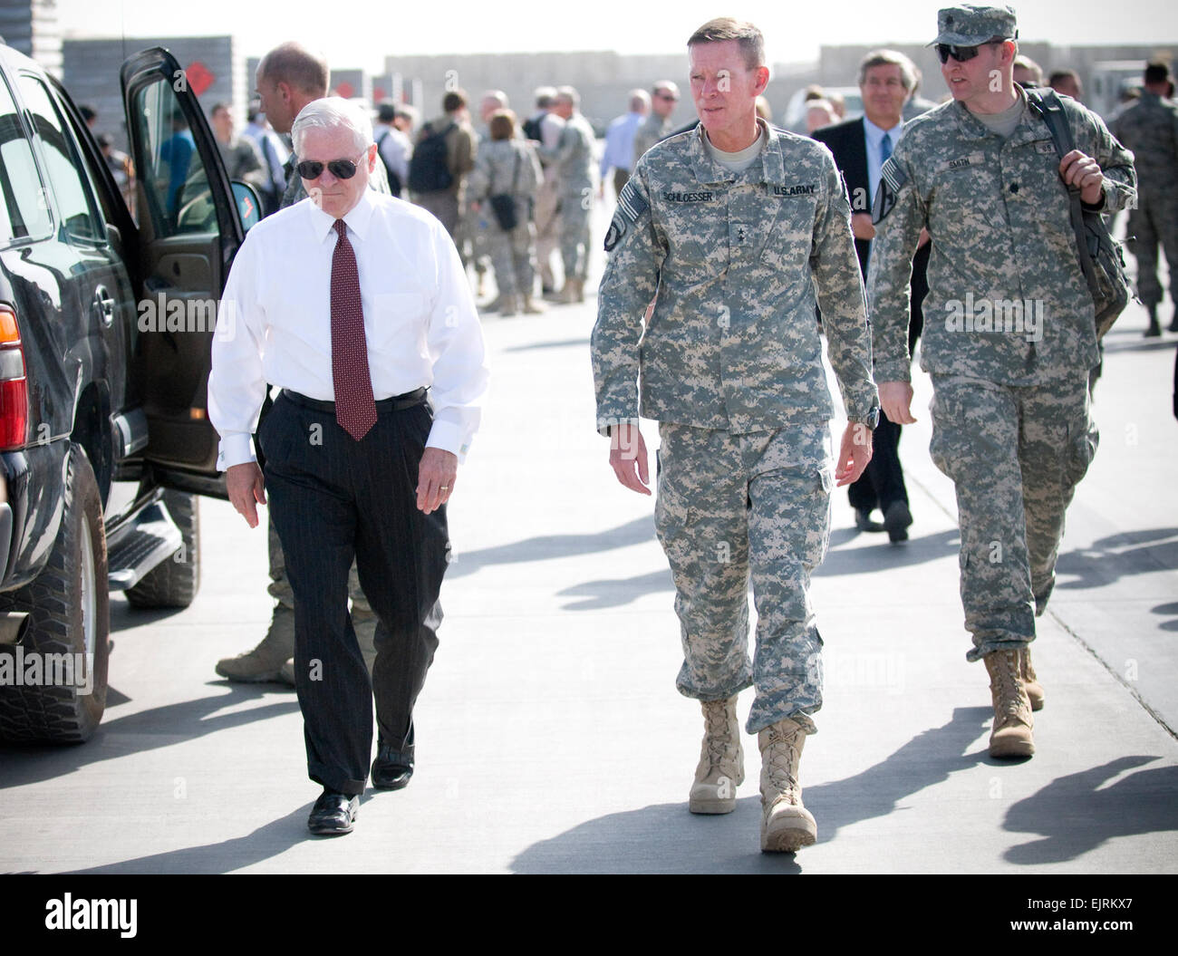 BAGRAM AIR FIELD, Afghanistan Secretary of Defense Robert M. Gates
