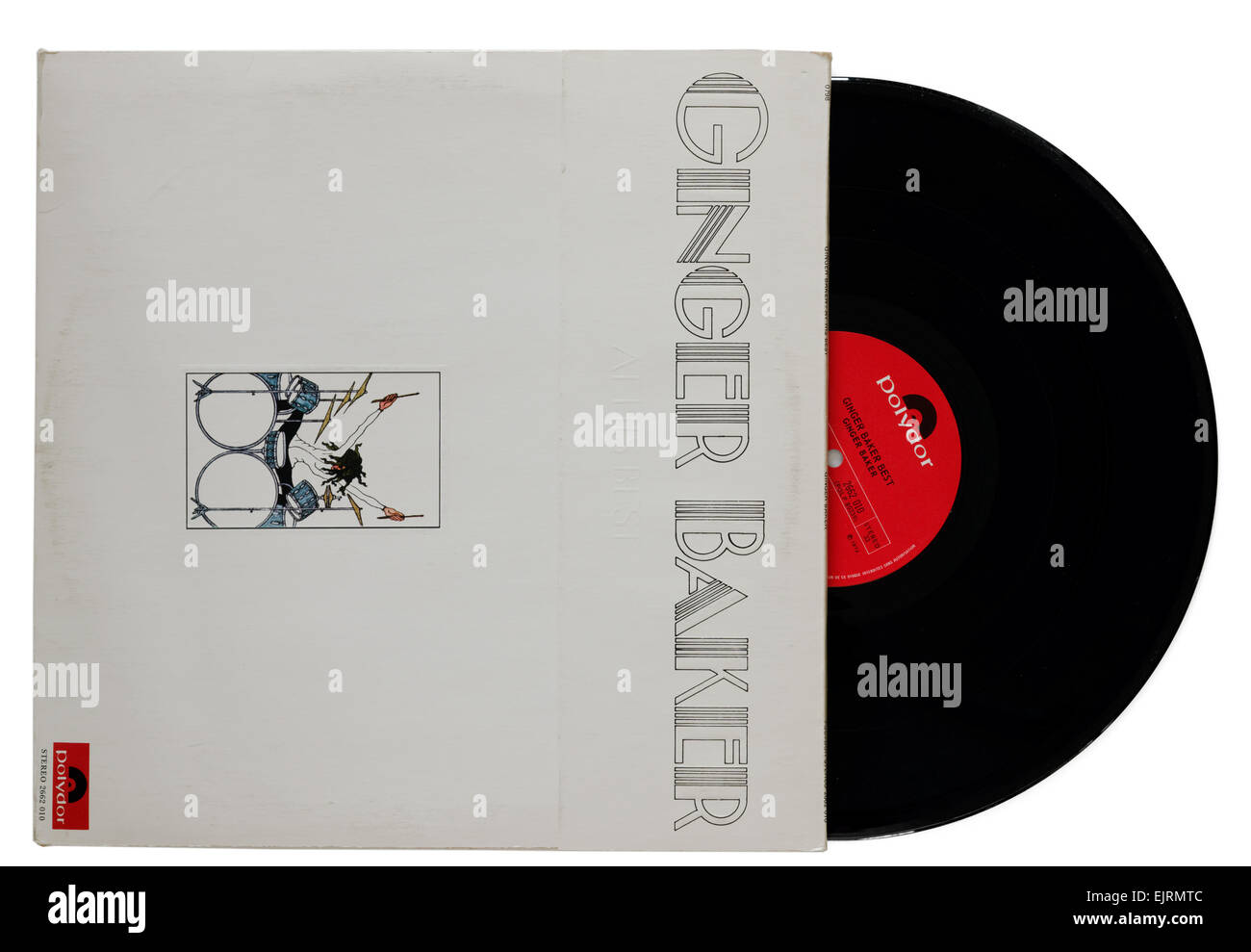 Ginger Baker Hits album Stock Photo Alamy