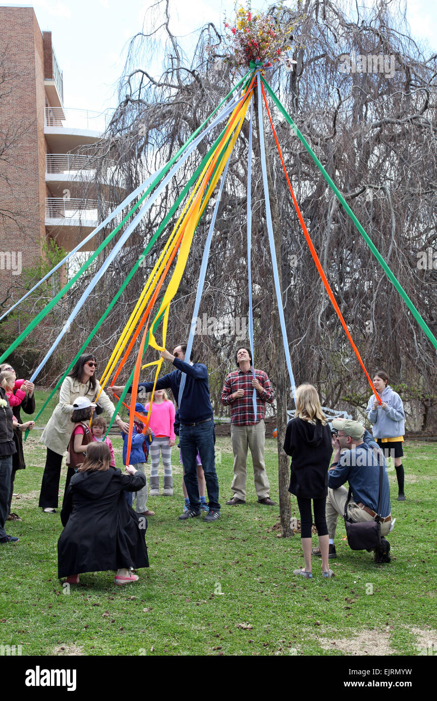 May pole dance hires stock photography and images Alamy