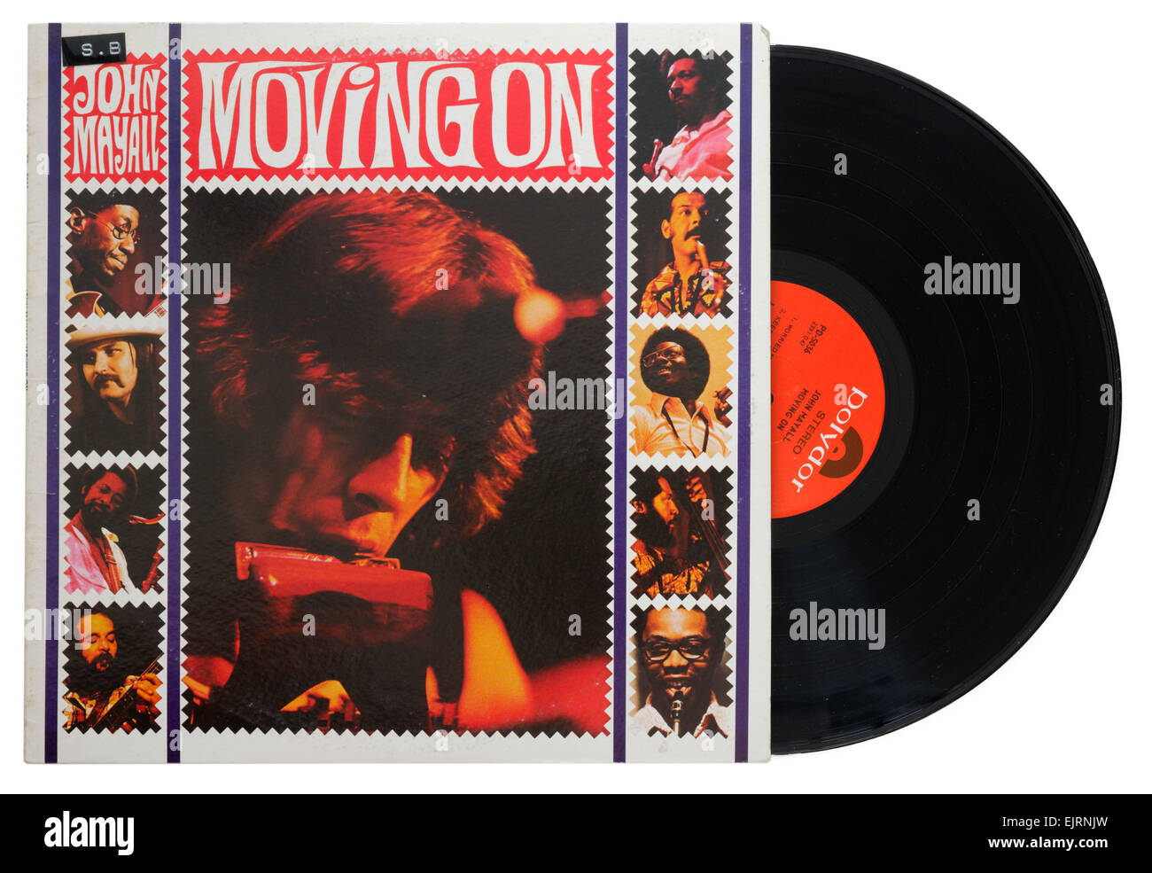 John Mayall Bluesbreakers album Moving On Stock Photo - Alamy