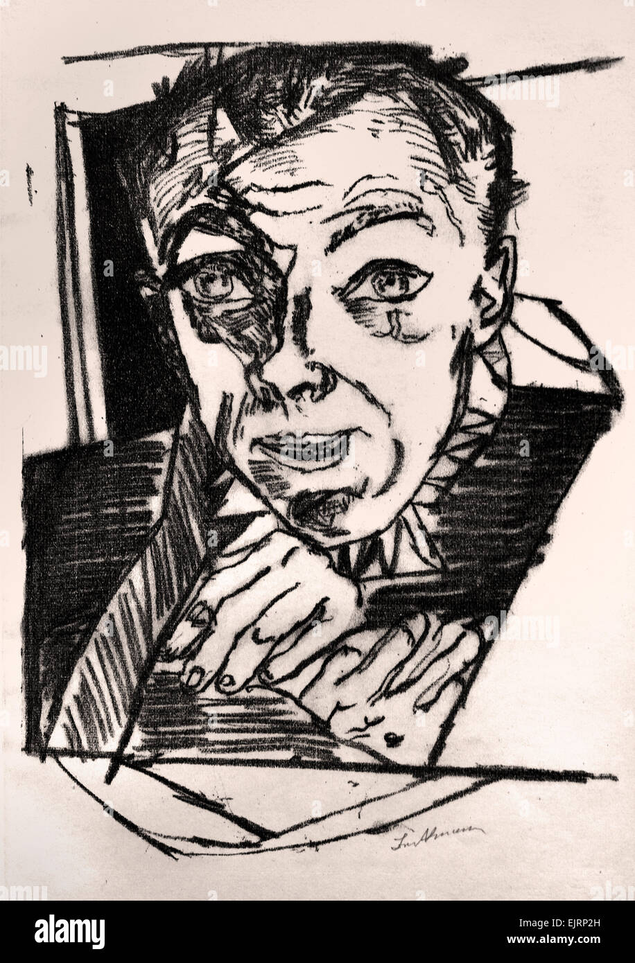 Max beckmann portrait hi-res stock photography and images - Alamy