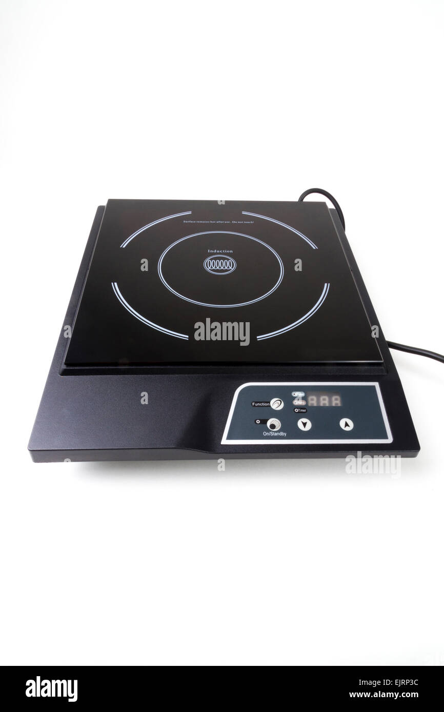 Electric induction cooking hob Stock Photo Alamy