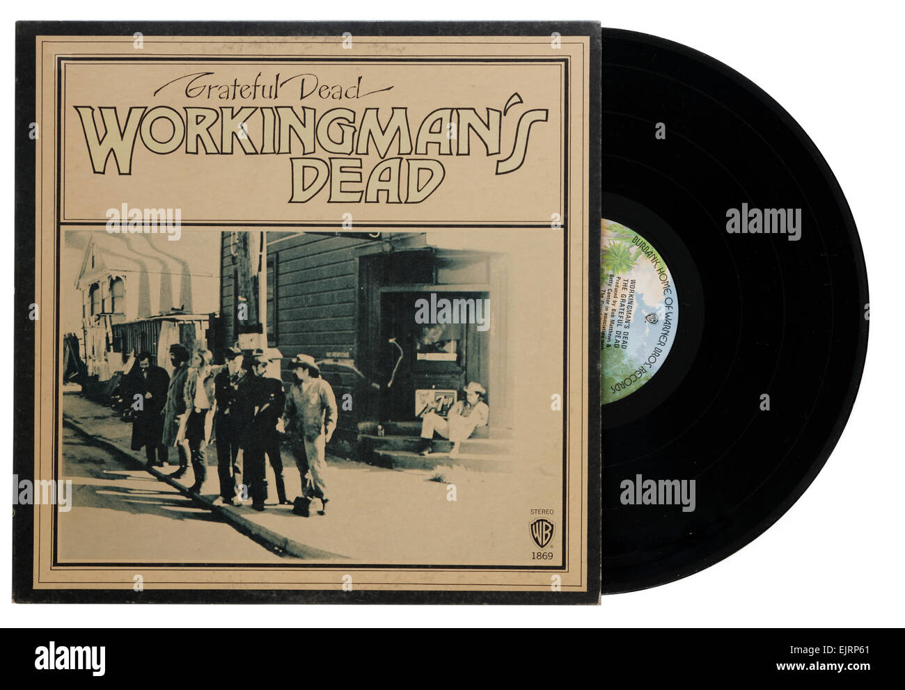 Grateful Dead Workingman's Dead album Stock Photo