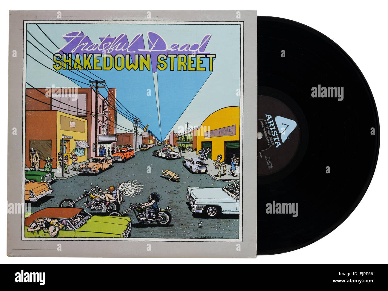 Grateful Dead Shakedown Street album Stock Photo