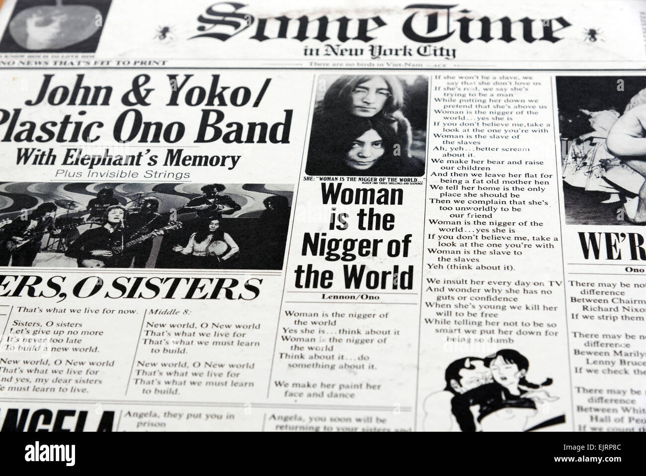 Woman Is The Nigger Of The World - John Lennon/Plastic Ono Band