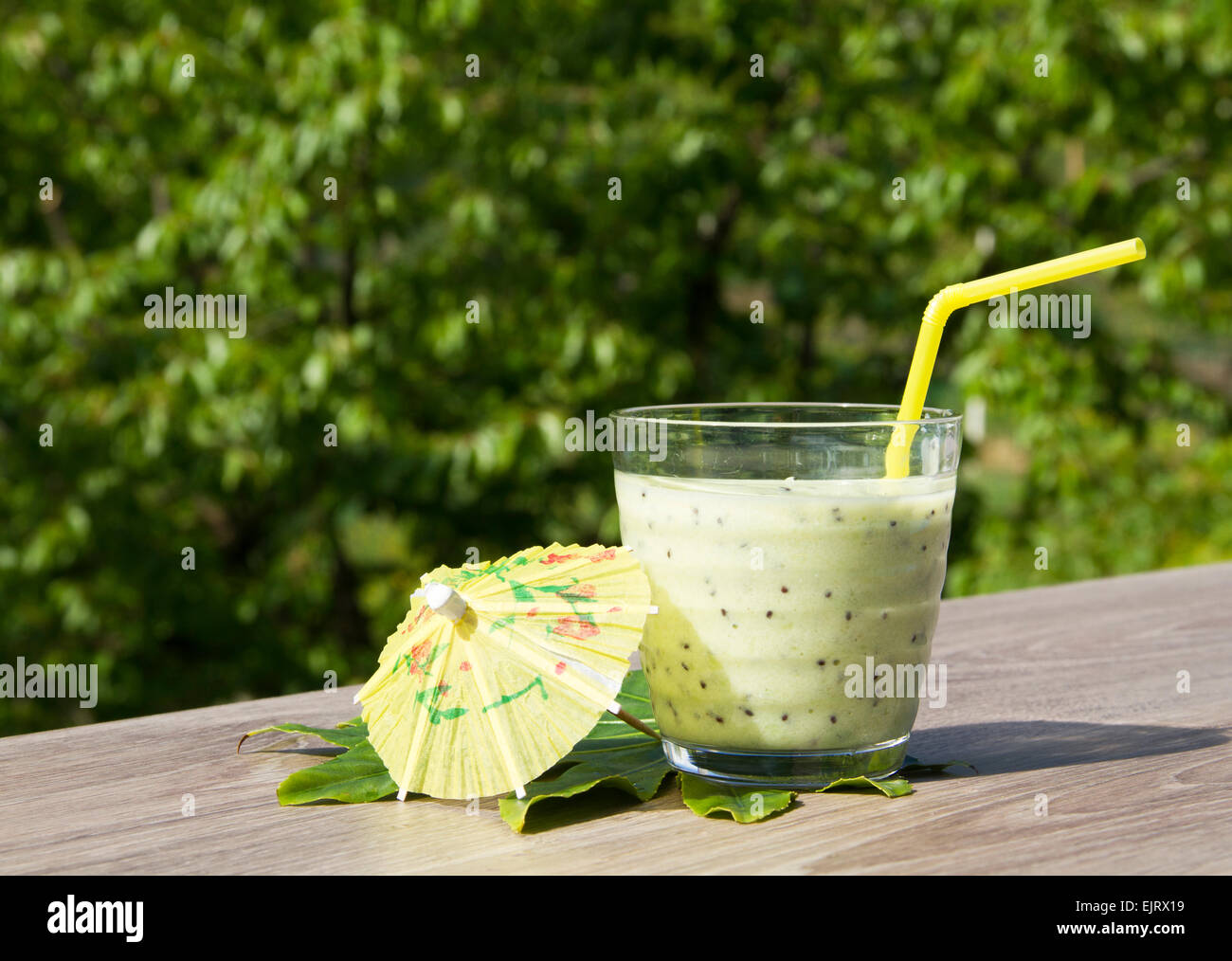 Smoothie in a glass Stock Photo by ©ECoelfen 80385060