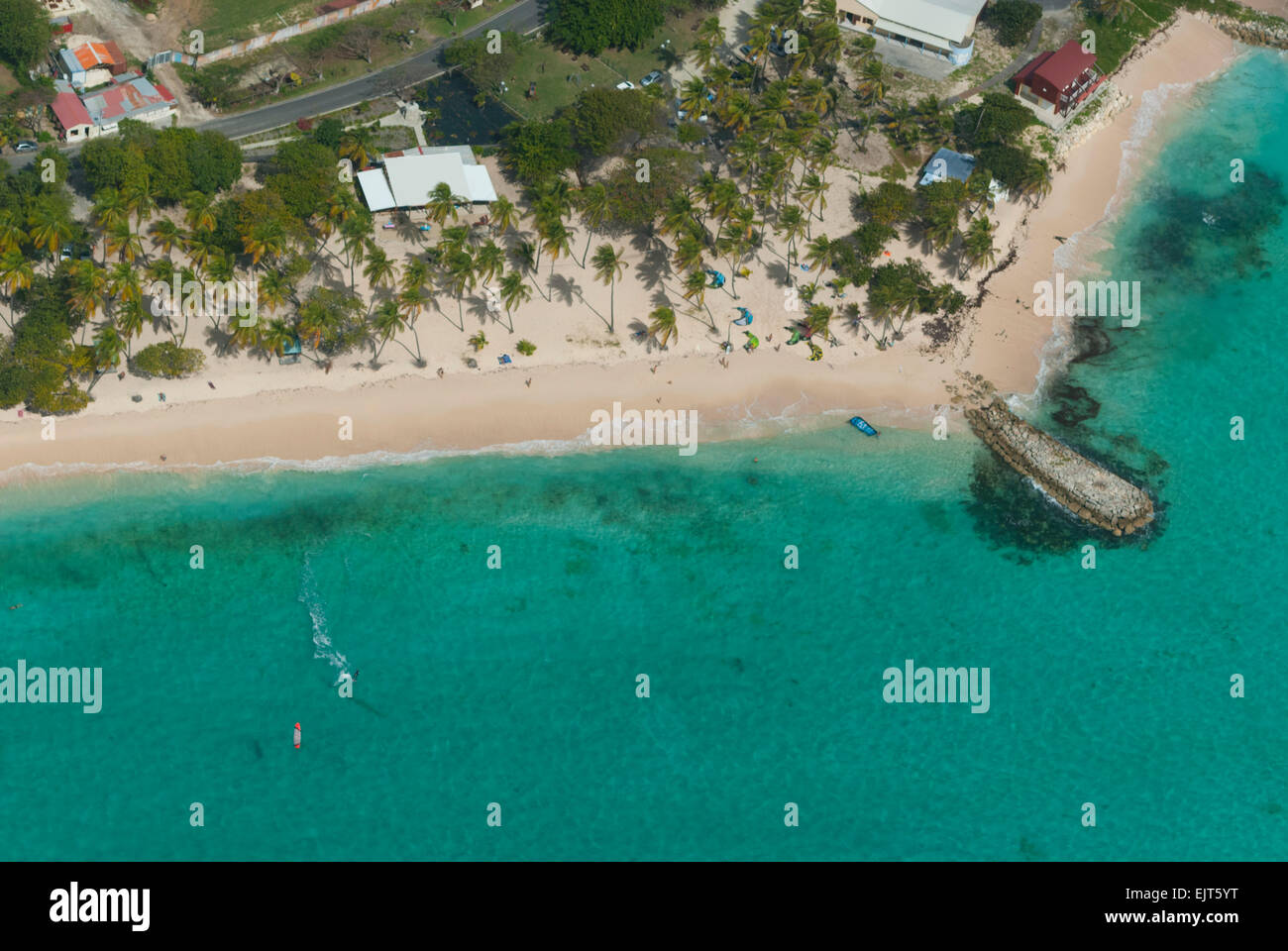 France Guadeloupe Marie Galante Island Stock Photo