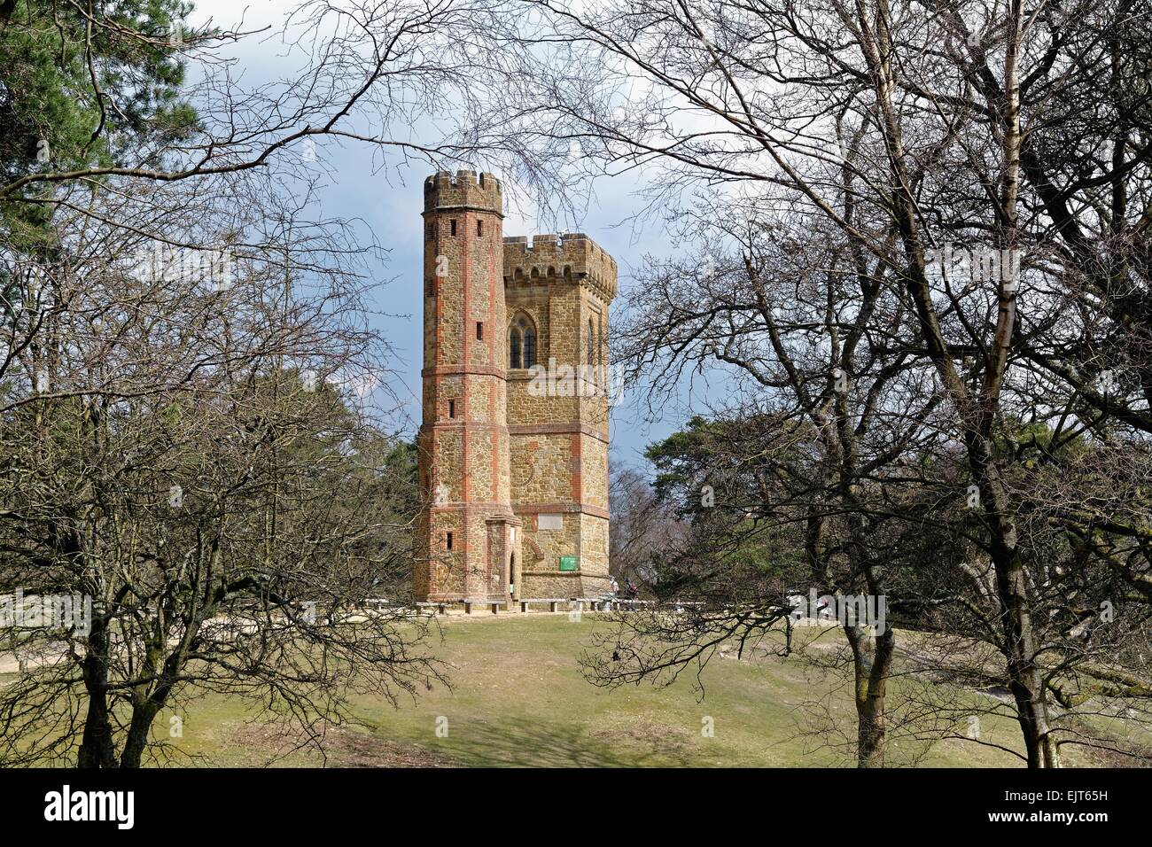 Leith Hill tower Surrey Hills Dorking U.K Stock Photo Alamy