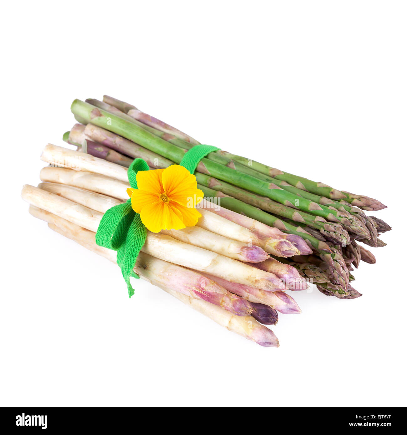 bundle of asparagus vegetable Stock Photo Alamy