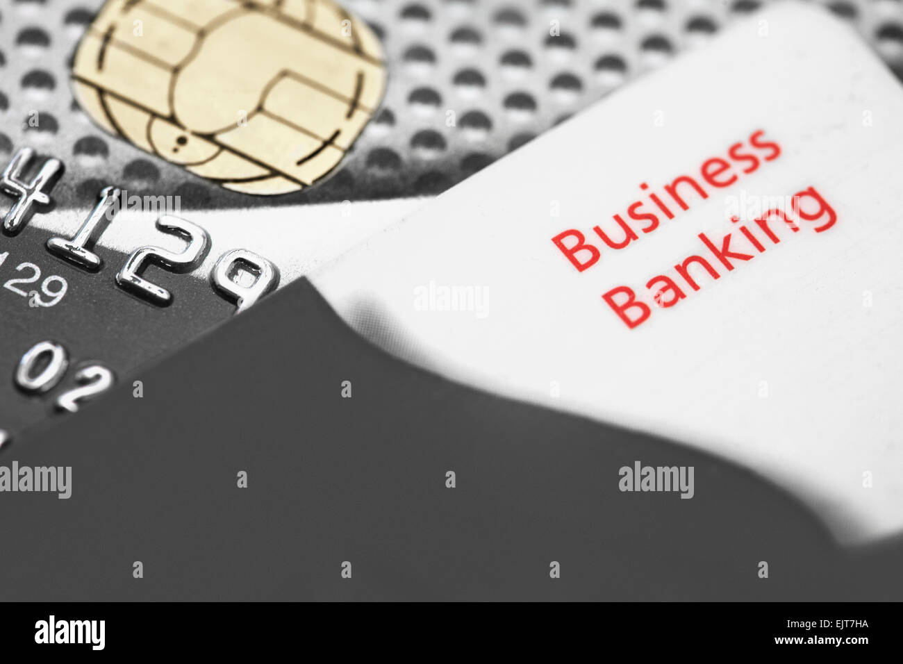 Business Credit and Bank Card Stock Photo