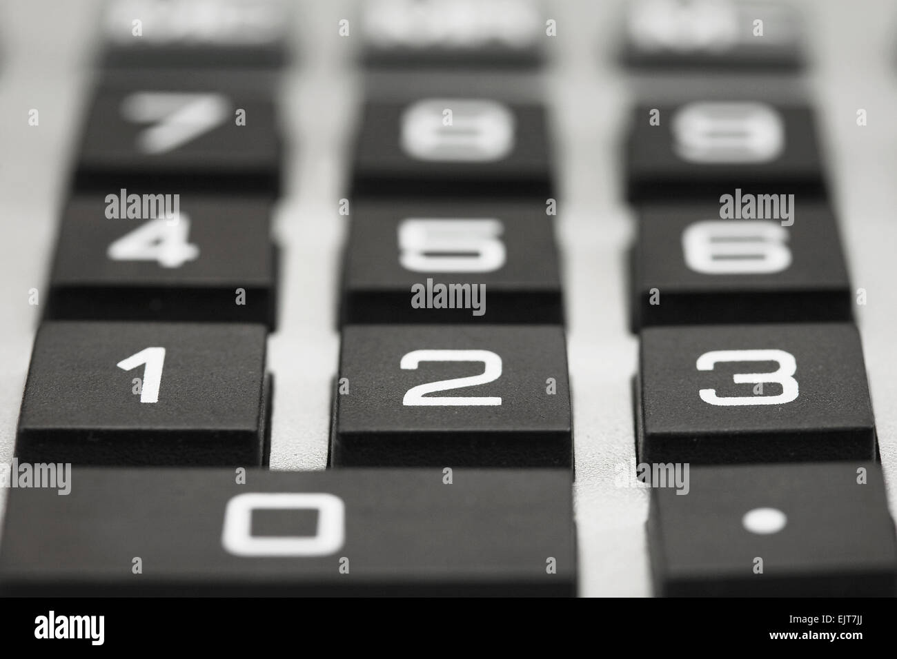 Desktop Calculator keypad Stock Photo Alamy
