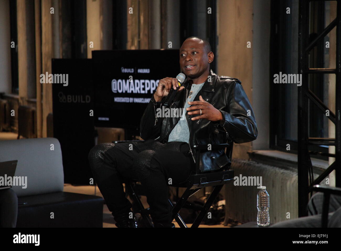 AOL's 'BUILD' speaker series interviews Omar Epps Featuring Omar Epps Where New York City, New