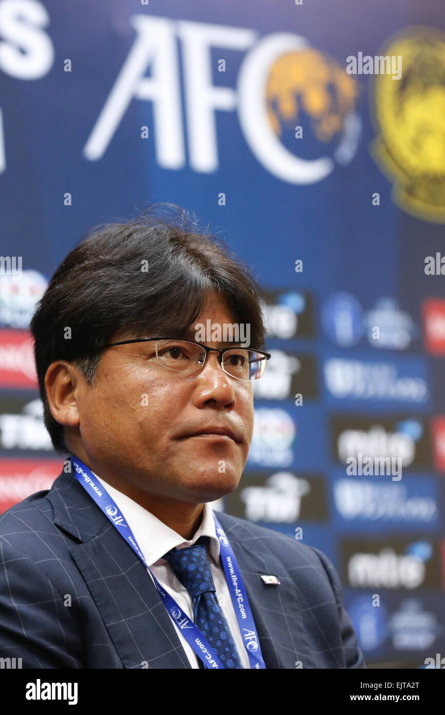 Shah Alam, Malaysia. 31st Mar, 2015. Makoto Teguramori (JPN) Football