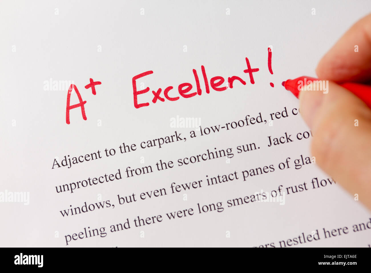 English Essay Books Hand With Red Pen Grading Successful Essay With Excellent Success Concept In Education Industry Help Writing Assignments also Diwali Essay In English Hand With Red Pen Grading Successful Essay With Excellent Success Lab Report Buy Uk
