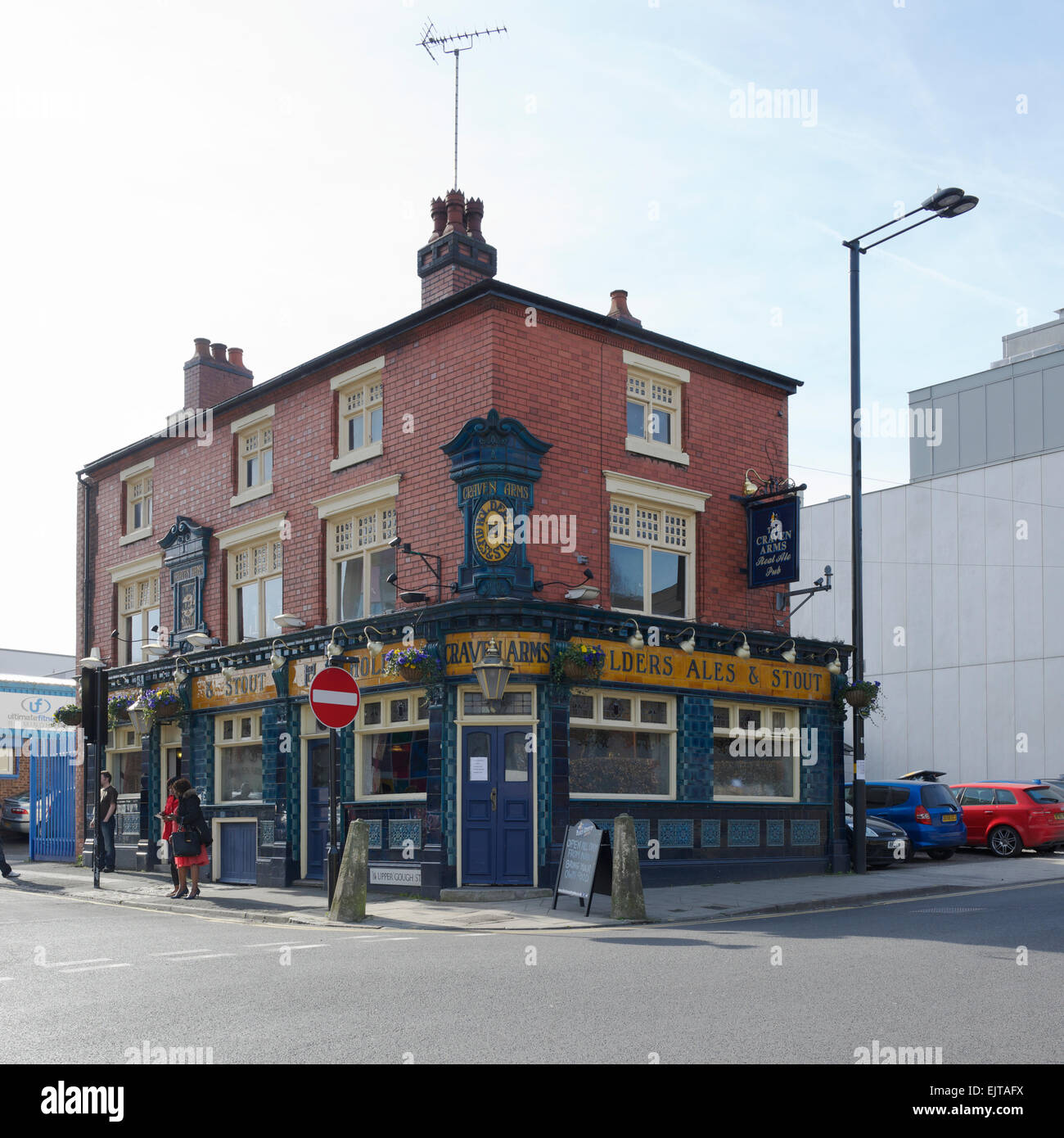 The Craven Arms Pub, Birmingham. Stock Photo