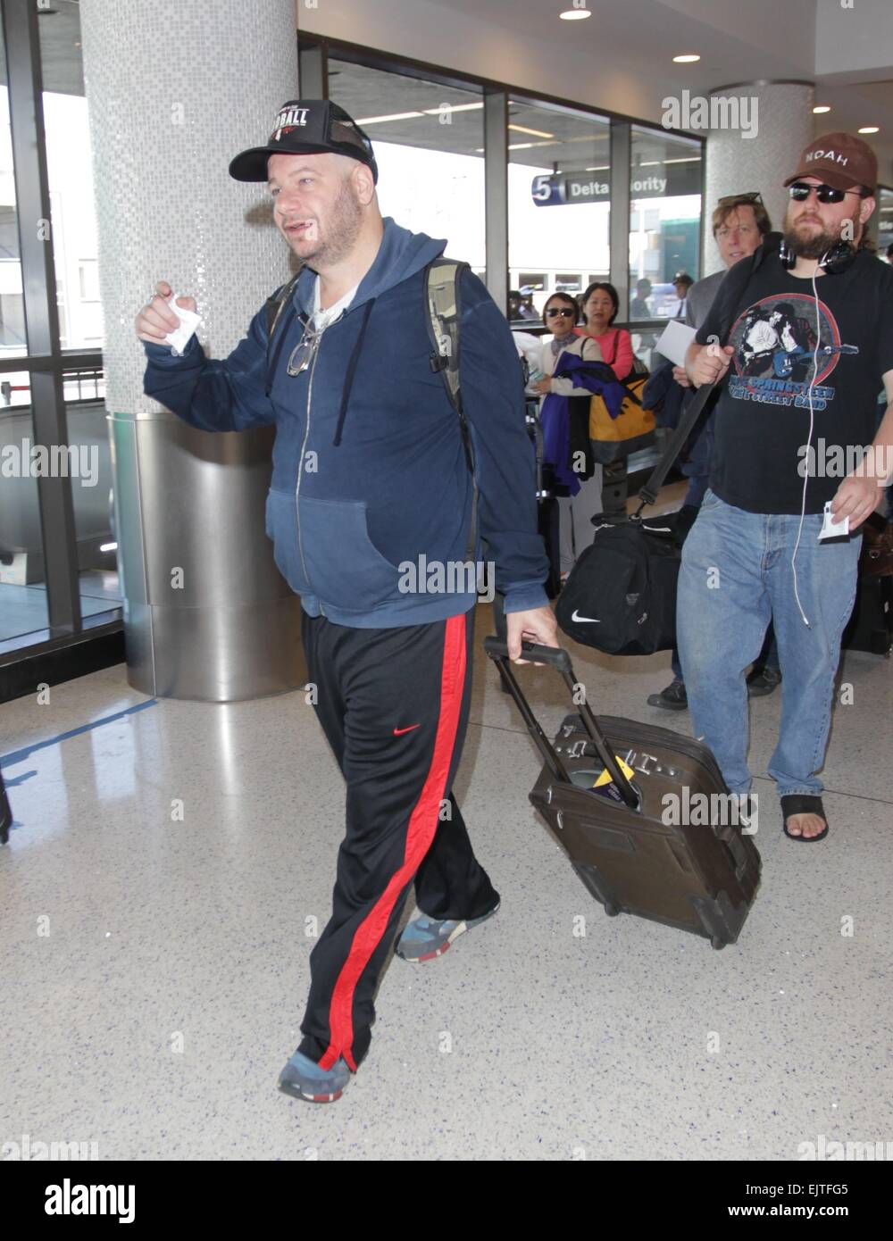 Celebrities at LAX airport Featuring Jeffrey Ross Where Hollywood