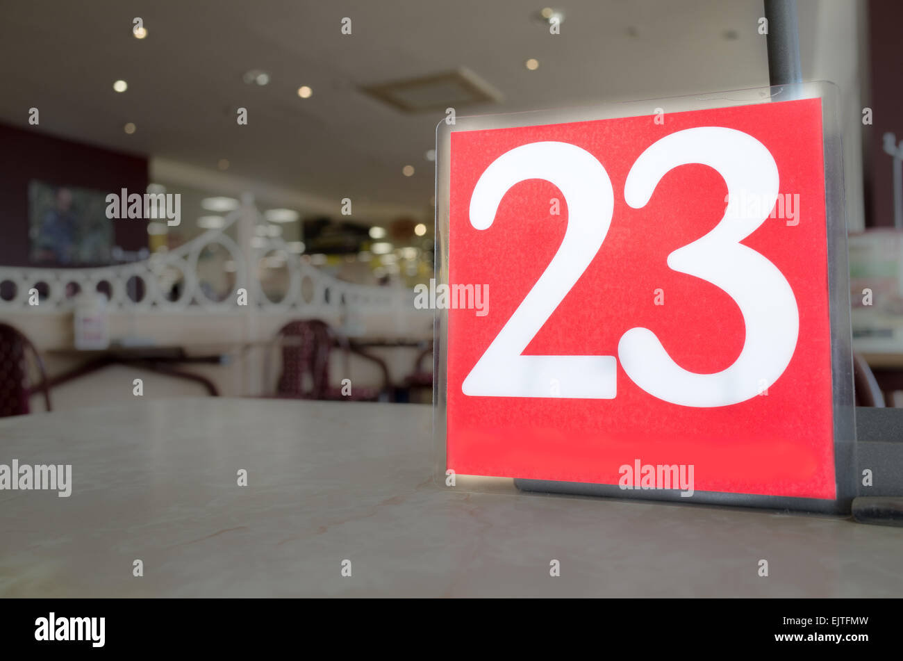 The number twenty three Stock Photo - Alamy
