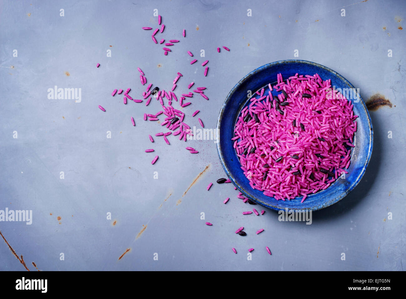 Blue Circle Plate High Resolution Stock Photography and Images - Alamy