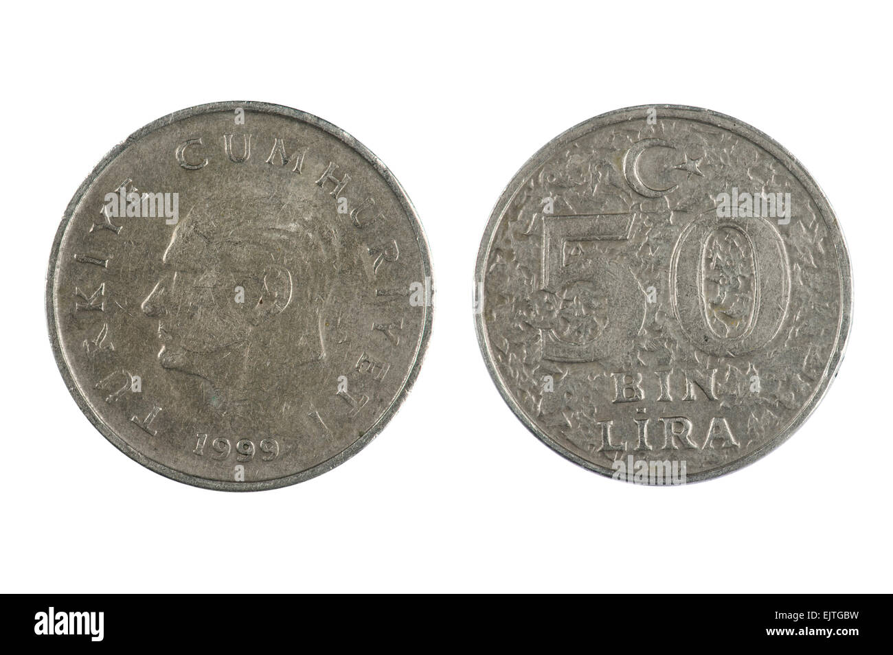 Lira coin hi-res stock photography and images - Alamy