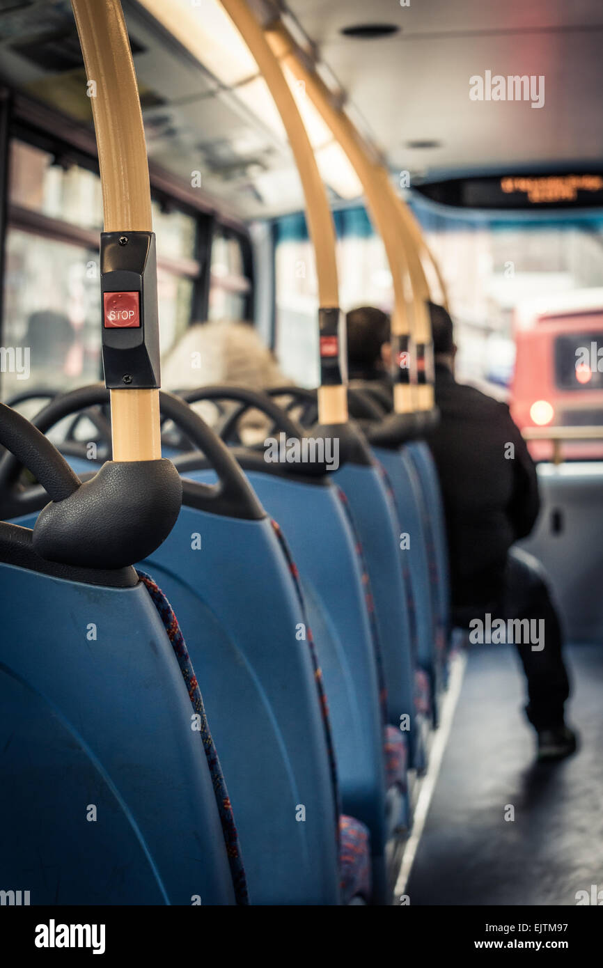 Bus stop rail hi-res stock photography and images - Alamy
