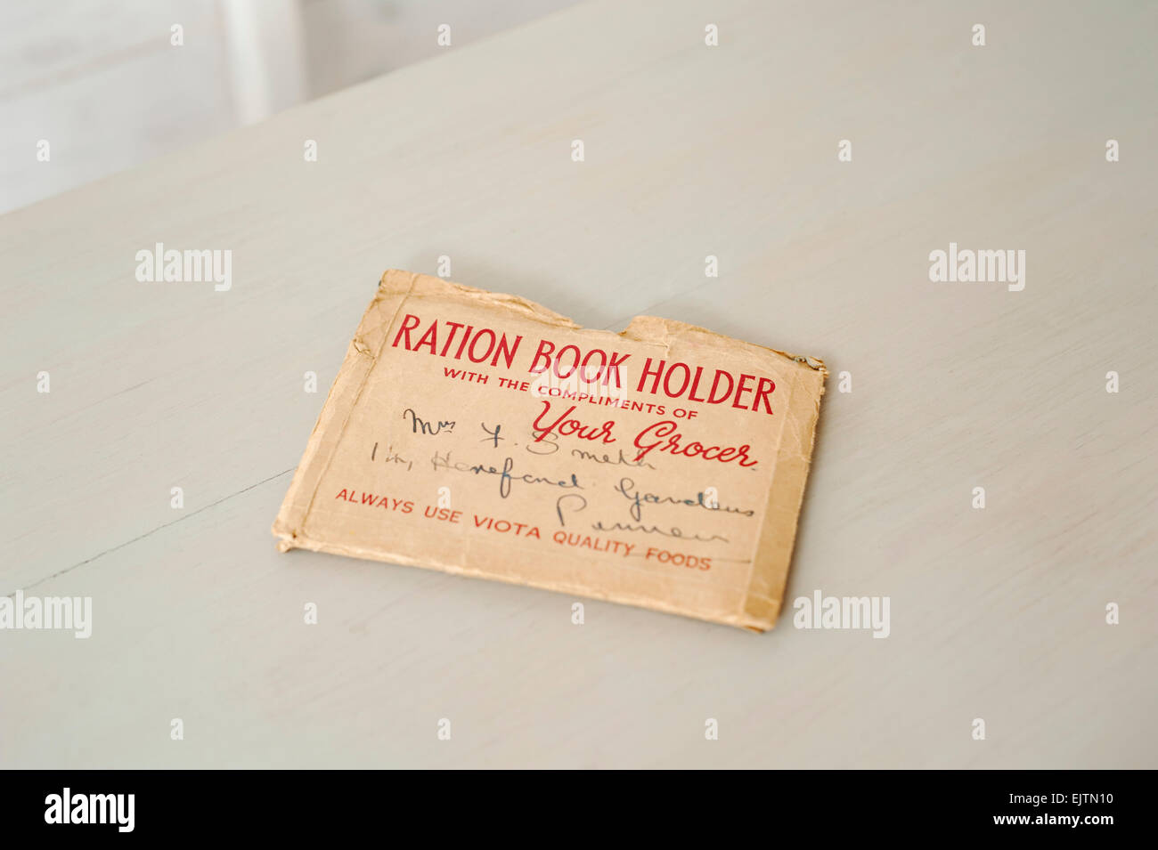Ration Books from the 1950s Stock Photo - Alamy