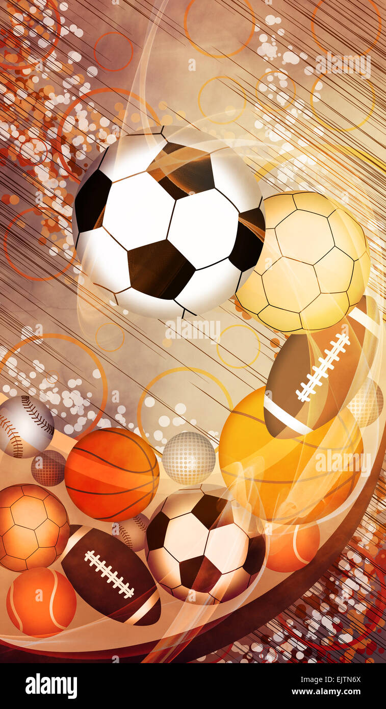 Sport Advert Poster Or Flyer Background With Empty Space Stock Photo Alamy