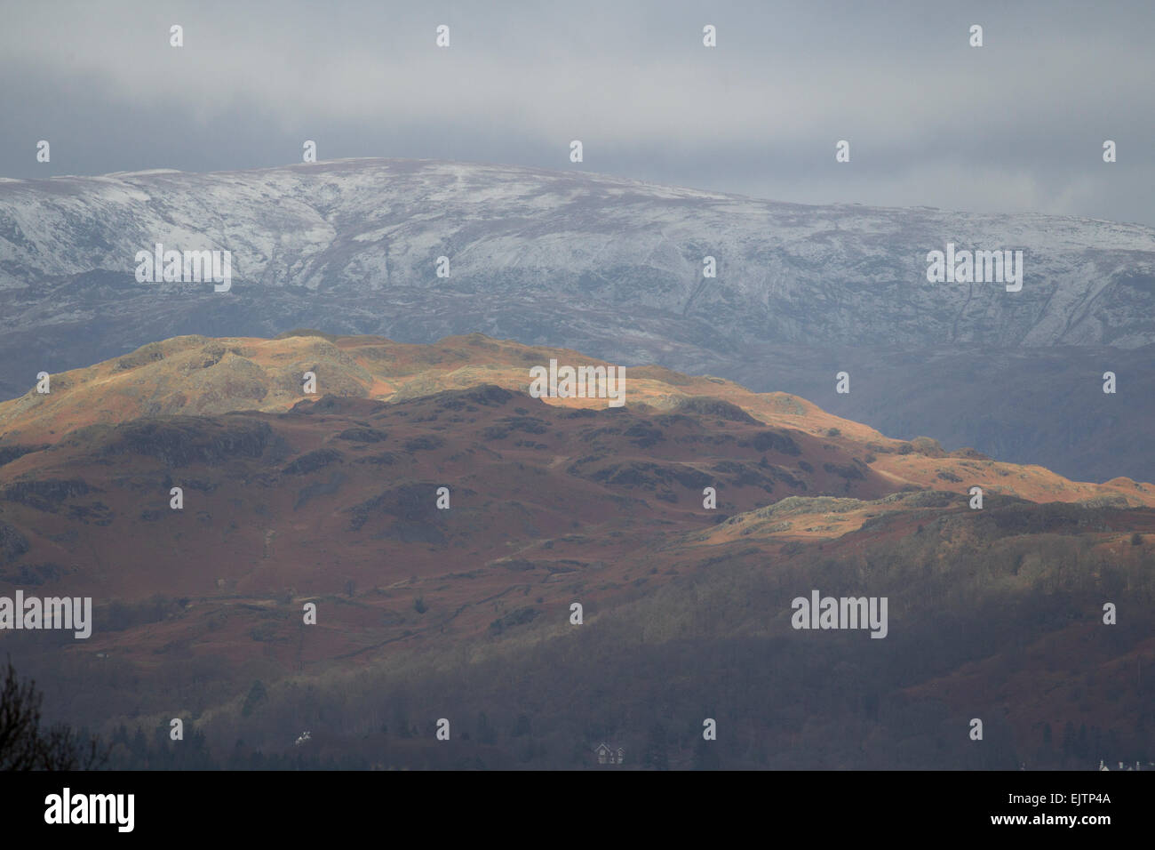 Lake Windermere, Lake District National Park 1st April 2015 . UK