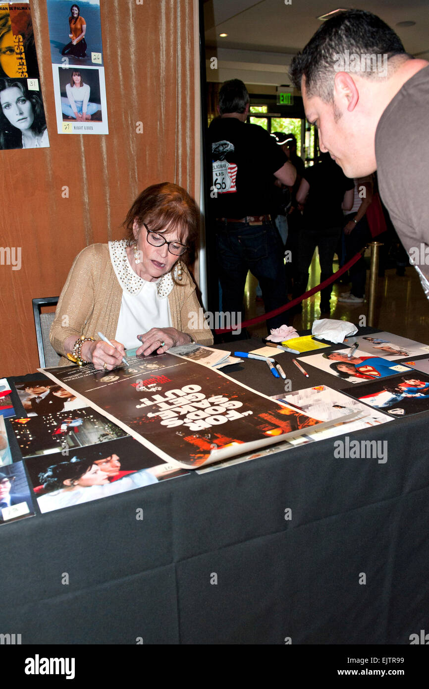 Burbank. 29th Mar, 2015. Margot Kidder attends the 'Monsterpalooza: The Art of Monsters' Convention at the Marriott Burbank Hotel & Convention Center on March 29, 2015 in Burbank./picture alliance © dpa/Alamy Live News Stock Photo