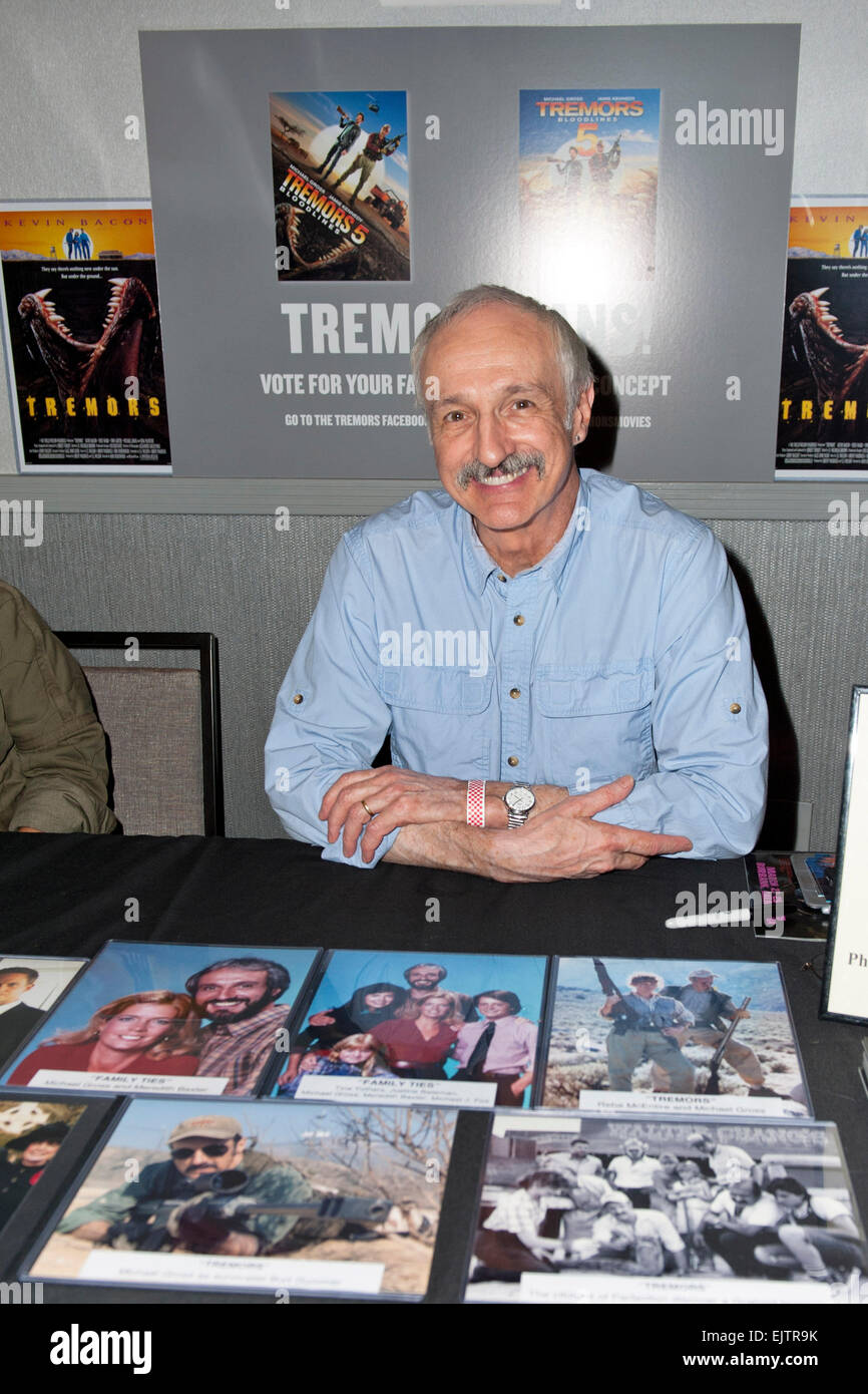 Burbank. 29th Mar, 2015. Michael Gross attends the 'Monsterpalooza: The Art of Monsters' Convention at the Marriott Burbank Hotel & Convention Center on March 29, 2015 in Burbank./picture alliance/picture alliance © dpa/Alamy Live News Stock Photo