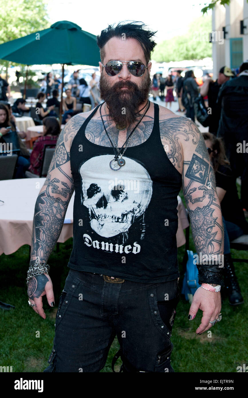 Burbank. 29th Mar, 2015. Glenn Hetrick attends the 'Monsterpalooza: The Art of Monsters' Convention at the Marriott Burbank Hotel & Convention Center on March 29, 2015 in Burbank./picture alliance © dpa/Alamy Live News Stock Photo