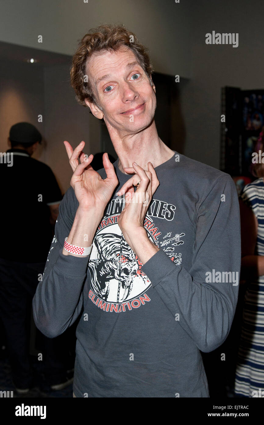 Burbank. 29th Mar, 2015. Doug Jones attends the 'Monsterpalooza: The Art of Monsters' Convention at the Marriott Burbank Hotel & Convention Center on March 29, 2015 in Burbank./picture alliance © dpa/Alamy Live News Stock Photo