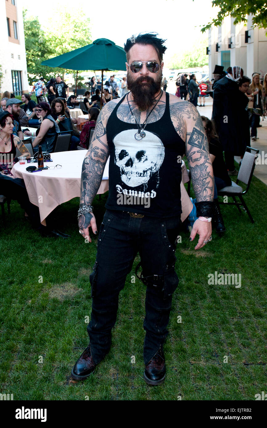 Burbank. 29th Mar, 2015. Glenn Hetrick attends the 'Monsterpalooza: The Art of Monsters' Convention at the Marriott Burbank Hotel & Convention Center on March 29, 2015 in Burbank./picture alliance © dpa/Alamy Live News Stock Photo
