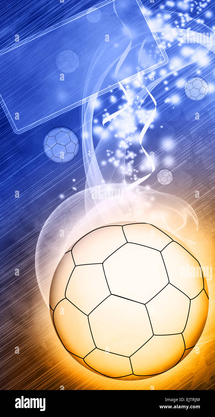 Handball match invitation poster or flyer background with empty space