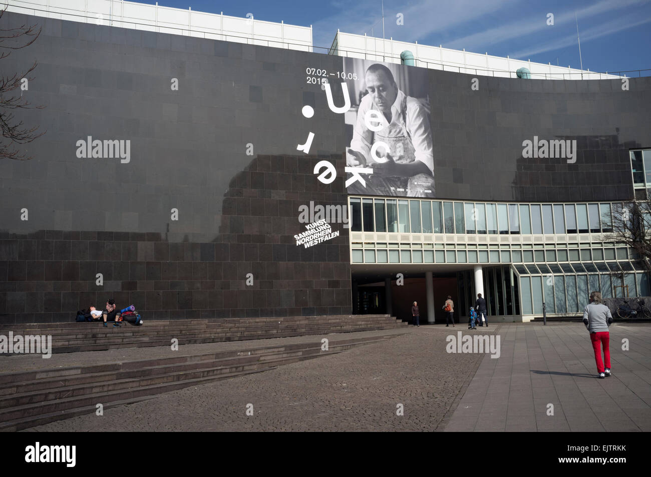 Kunst Sammlung Nordrhein Westfalen Dusseldorf Germany Stock Photo