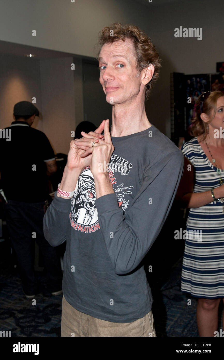 Burbank. 29th Mar, 2015. Doug Jones attends the 'Monsterpalooza: The Art of Monsters' Convention at the Marriott Burbank Hotel & Convention Center on March 29, 2015 in Burbank./picture alliance © dpa/Alamy Live News Stock Photo