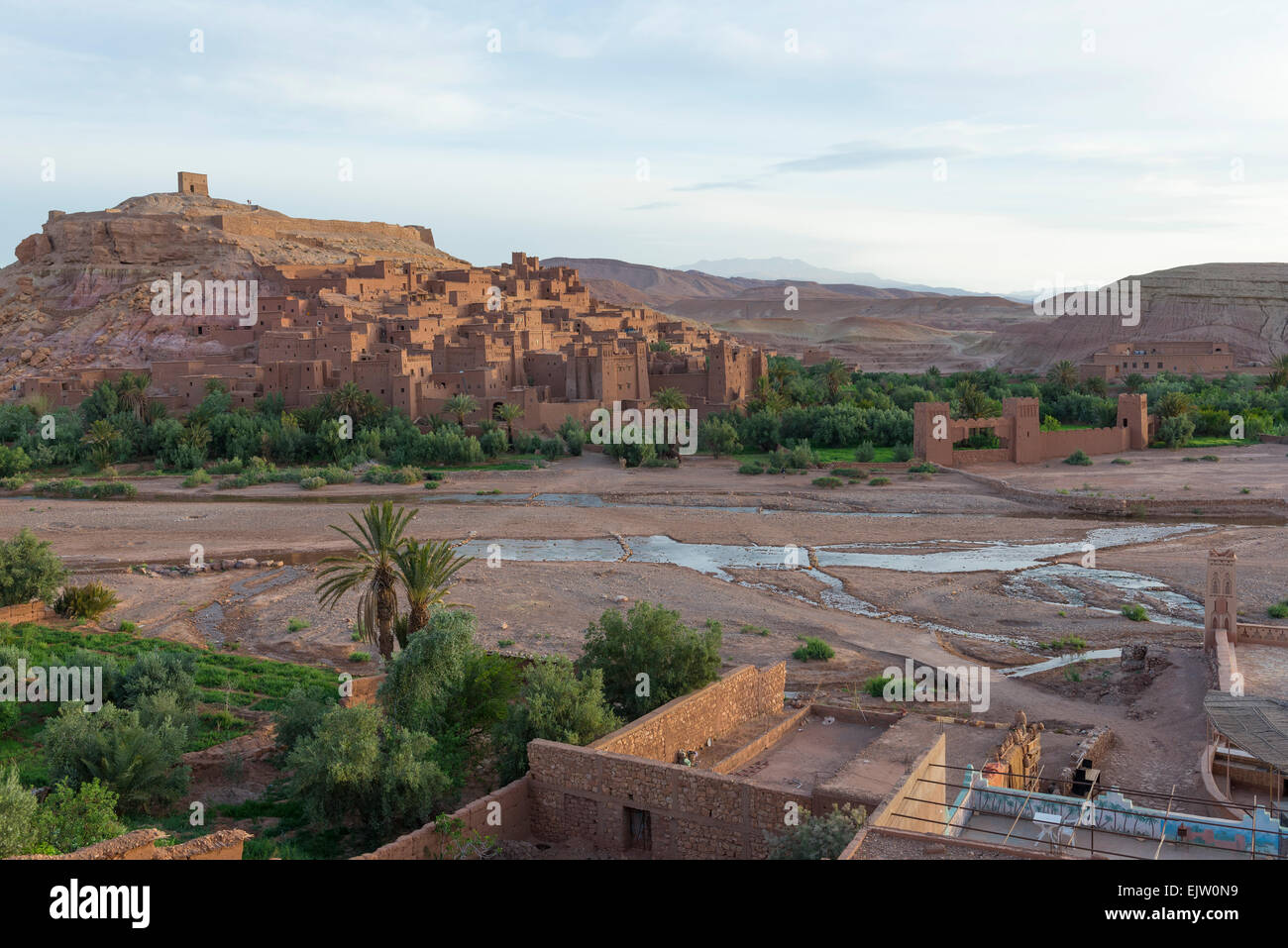 ksar de Aït-ben-Haddou, Haut Atlas, province de Ouarzazate Stock Photo