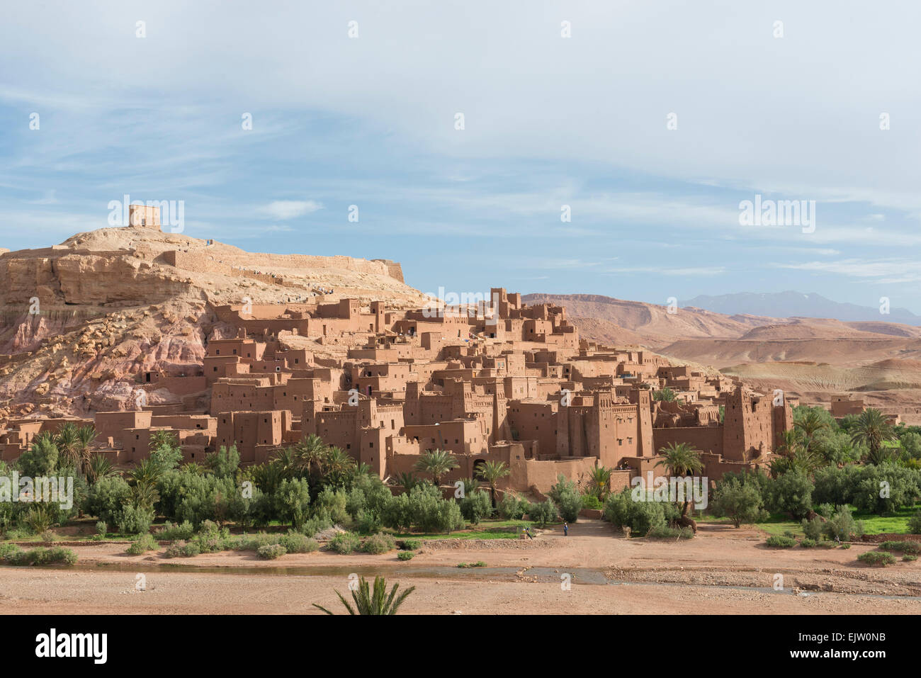 ksar de Aït-ben-Haddou, Haut Atlas, province de Ouarzazate Stock Photo