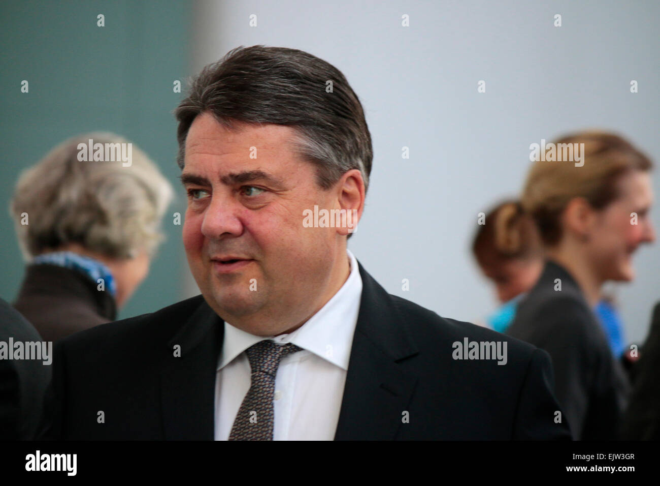 MARCH 31, 2015 - BERLIN: German Economy Minister And Vice Chancellor ...