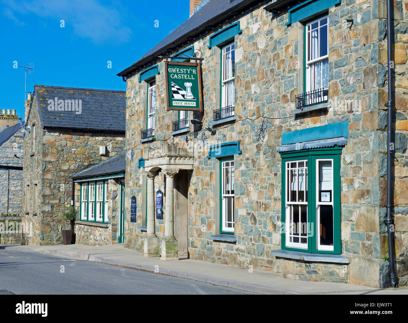 The Castle Inn in Newport, Pembrokeshire, Wales UK Stock Photo Alamy
