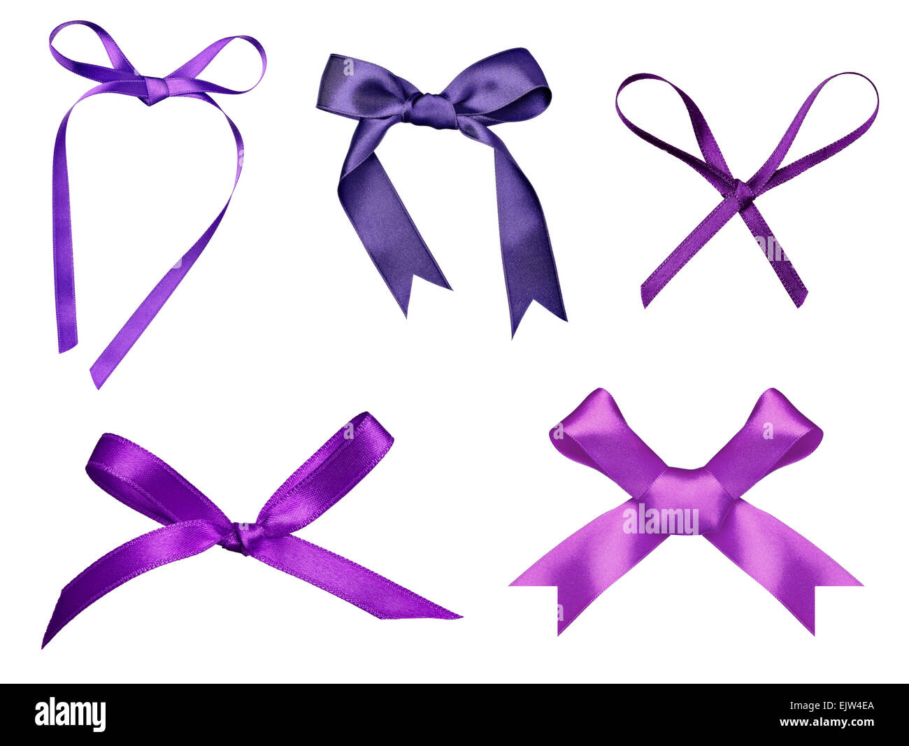 ribbon bow knot decoration Stock Photo Alamy