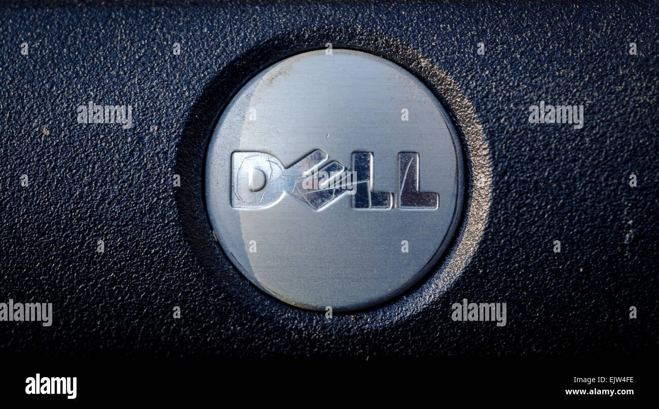 Dell Incorporated, Computer Manufacturer Logo Stock Photo