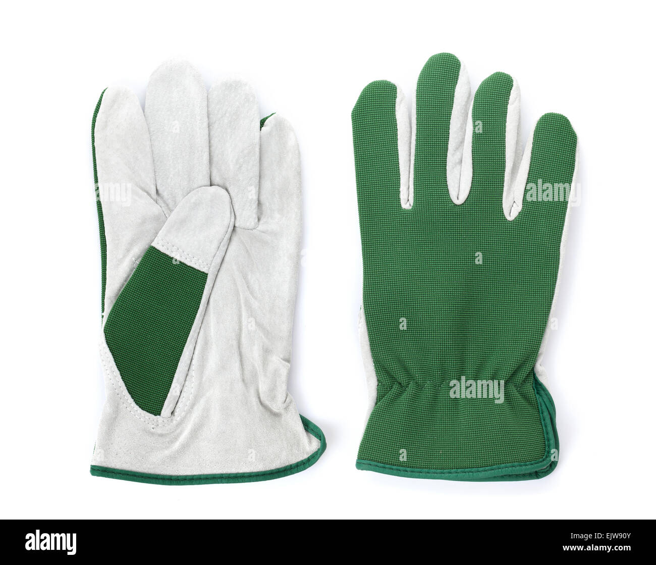 Pair of gloves. Isolated on white background Stock Photo - Alamy