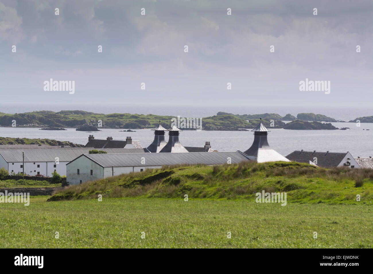 ardbeg distillery isle of islay Stock Photo