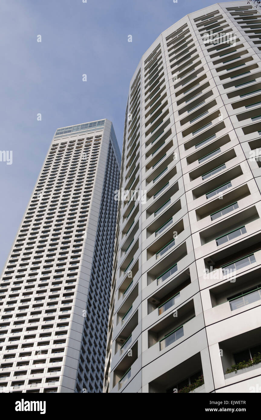 Swissotel The Stamford Hotel And Fairmont Singapore Hotels Stock Photo Alamy