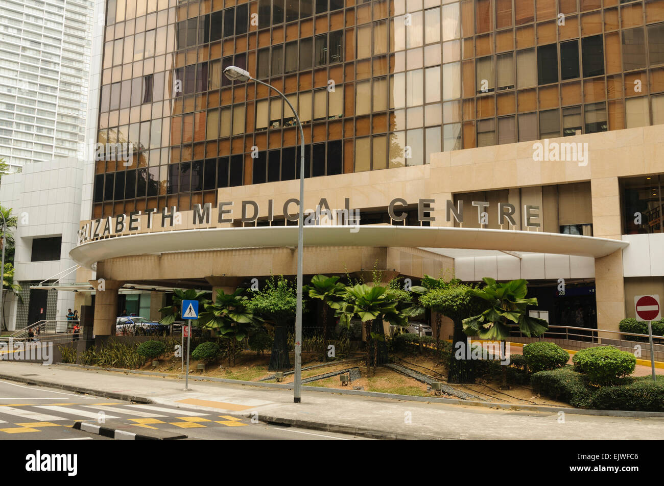 Mount Elizabeth Medical Centre, providing private healthcare in Singapore. Stock Photo